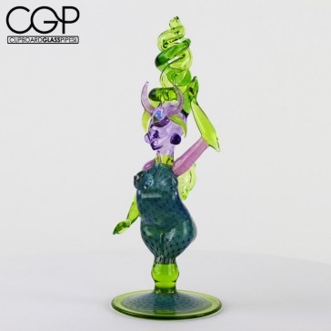 Kind Glass x LaceFace Collab - Third Eye Nubian Queen 