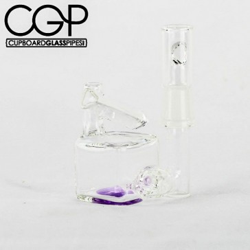 Hamm's Waterworks - The Amethyst Cube Concentrate Rig 18mm