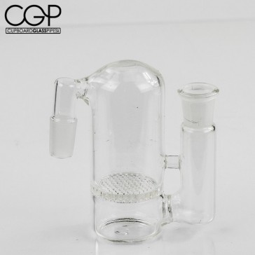 Ashcatcher with Honeycomb Disc Diffusor - 18mm Straight Joint