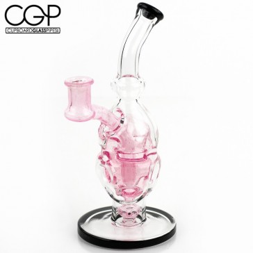n3rd Glass - Faberge Egg Concentrate Rig / Water Pipe - Pink