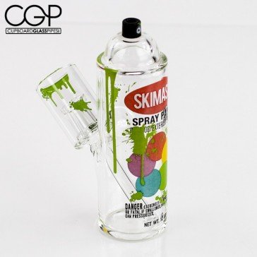 Ski Mask Glass - Spray Paint Can Concentrate Rig