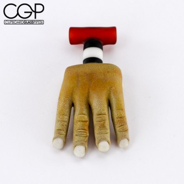Zach Puchowitz - Sculpted and Sandblasted Hand Pendant-@Ouchkick