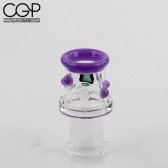 Maestro Glass - Dome Purple Accents 18mm