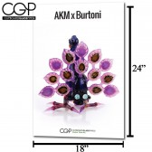 CGP Heady Glass Art Poster - AKM x Burtoni