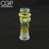 Ben Naiman - Skull with Top Hat Fumed Dome (18mm)