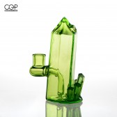 Digger Glass - Emerald Cluster Concentrate Rig (14mm)