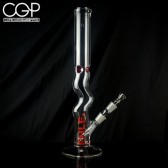 EHLE Glass - e.Motion Red w/ Ice Pinch