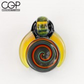 Eusheen Glass x Stoke - K.T. Pendant with Horns and Opal 