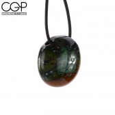 GPS Glass - Crushed Opal Pendant - 