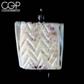 Renee Patula Strawberry Frosted Pop Tart Glass Pendant With Sprinkles