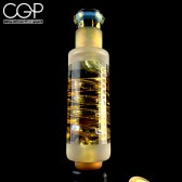 Illadelph Glass Gold Hura Coil Waterpipe 7mm