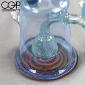 Adam Reetz - 'Irrid' Fumed Concentrate Rig with Lineworked Base and Opal Encasement